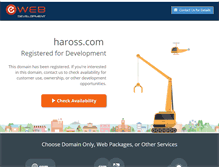 Tablet Screenshot of haross.com